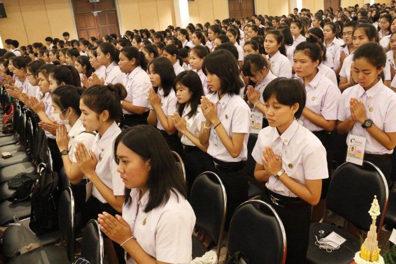 4. พิธีไหว้ครู ประจำปีการศึกษา 2560