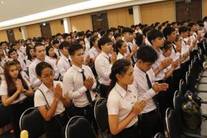 3. พิธีไหว้ครู ประจำปีการศึกษา 2560