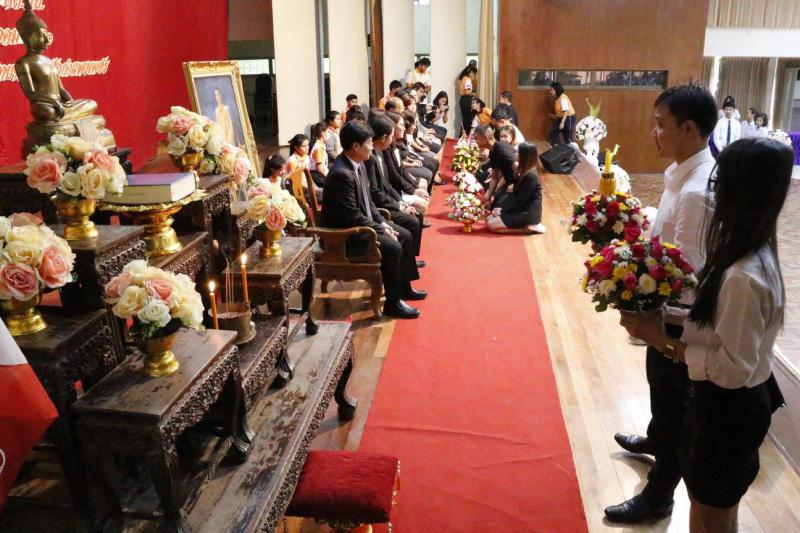 1. พิธีไหว้ครู นักศึกษาภาค กศ.บป. ประจำปีการศึกษา 2560
