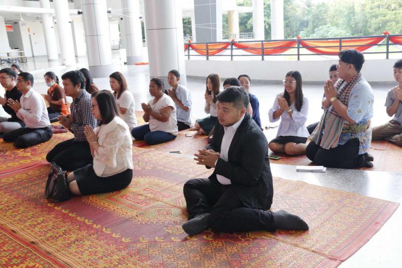 2. พิธีทำบุญกองพัฒนานักศึกษา SAC