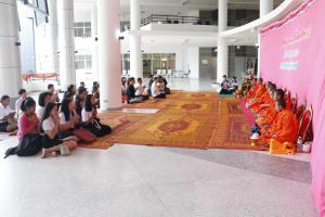 9. พิธีทำบุญกองพัฒนานักศึกษา SAC