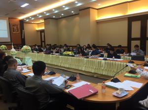 5. ประชุมเตรียมงานพิธีรับพระราชทานปริญญาบัตร ประจำปี 2560