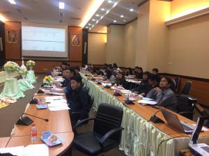 6. ประชุมเตรียมงานพิธีรับพระราชทานปริญญาบัตร ประจำปี 2560