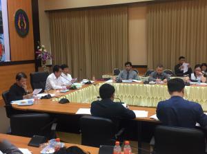 8. ประชุมเตรียมงานพิธีรับพระราชทานปริญญาบัตร ประจำปี 2560