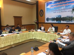 14. ประชุมเตรียมงานพิธีรับพระราชทานปริญญาบัตร ประจำปี 2560