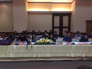 15. ประชุมเตรียมงานพิธีรับพระราชทานปริญญาบัตร ประจำปี 2560
