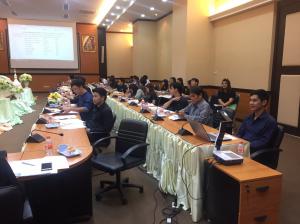 16. ประชุมเตรียมงานพิธีรับพระราชทานปริญญาบัตร ประจำปี 2560