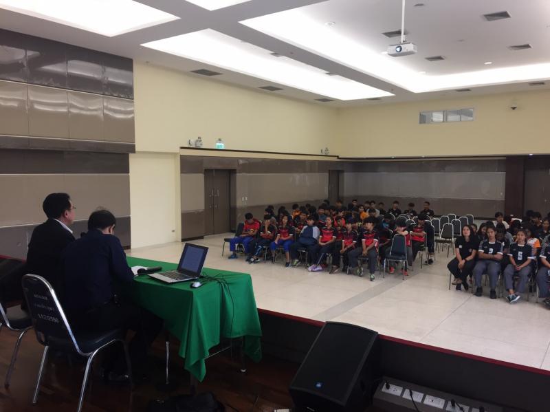 3. พิธีให้โอวาทนักกีฬามหาวิทยาลัยราชภัฏกำแพงเพชร