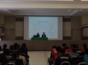 8. พิธีให้โอวาทนักกีฬามหาวิทยาลัยราชภัฏกำแพงเพชร