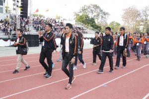 44. เขลางค์นครเกมส์ บรรยากาศการแข่งขันกีฬามหาวิทยาลัยราชภัฏภาคเหนือ ครั้งที่ 30