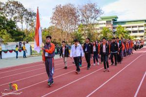 64. เขลางค์นครเกมส์ บรรยากาศการแข่งขันกีฬามหาวิทยาลัยราชภัฏภาคเหนือ ครั้งที่ 30