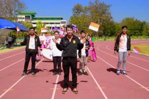 17. รับมอบธงประจำการแข่งขันกีฬามหาวิทยาลัยราชภัฏภาคเหนือ