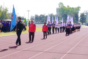 24. รับมอบธงประจำการแข่งขันกีฬามหาวิทยาลัยราชภัฏภาคเหนือ
