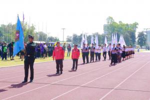 30. รับมอบธงประจำการแข่งขันกีฬามหาวิทยาลัยราชภัฏภาคเหนือ