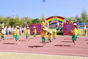 62. รับมอบธงประจำการแข่งขันกีฬามหาวิทยาลัยราชภัฏภาคเหนือ