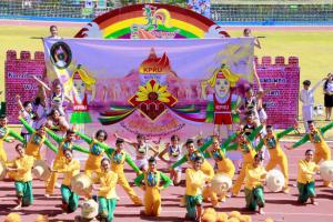 85. รับมอบธงประจำการแข่งขันกีฬามหาวิทยาลัยราชภัฏภาคเหนือ
