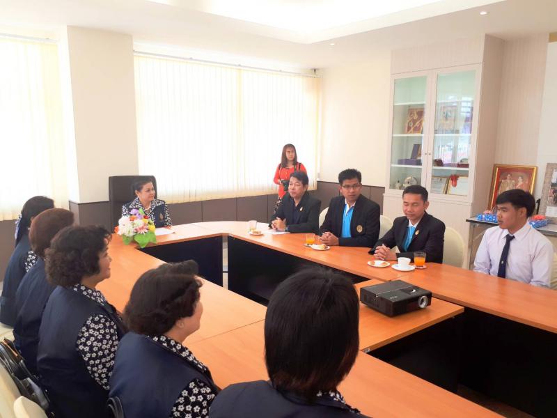 1. คณะกรรมการเหล่ากาชาดจังหวัดกำแพงเพชร เข้าตรวจเยี่ยมนักศึกษาทุนร่วมจิตน้อมเกล้า