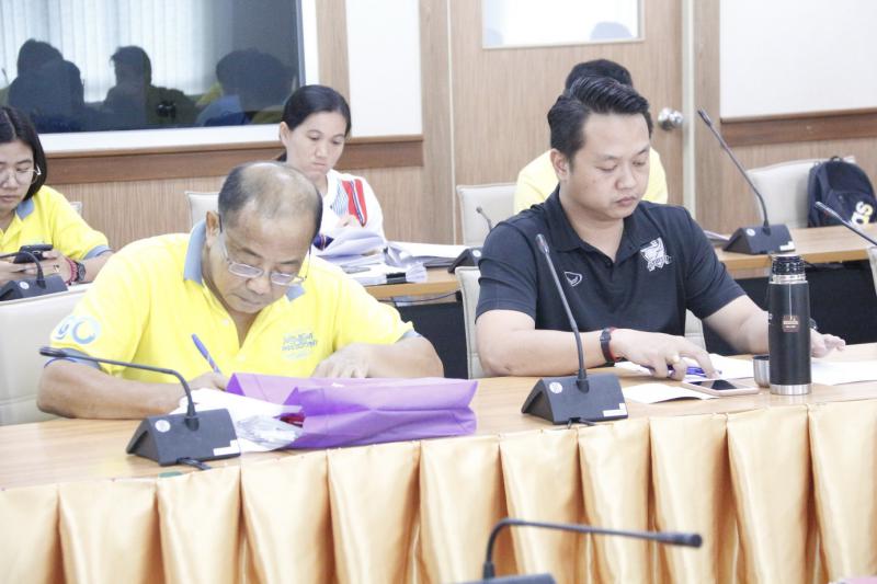 3. ประชุมเตรียมความพร้อมการแข่งขันกีฬามหาวิทยาลัยราชภัฏภาคเหนือ ครั้งที่ 31 กล้วยไข่เกมส์