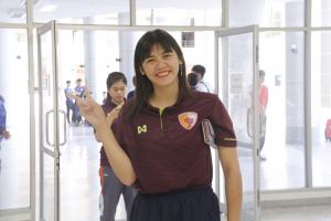 23. ให้โอวาทนักกีฬา เพื่อทำการแข่งขันกีฬามหาวิทยาลัยแห่งประเทศไทย ครั้งที่ 46 (รอบคัดเลือก)