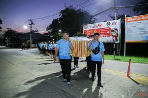 23. ราชภัฏลอยกระทงวิถีไทย ห่มสไบไร้โฟม 2561