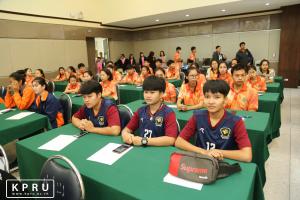 8. ม.ราชภัฏกำแพงเพชร แถลงข่าวสื่อมวลชนเตรียมจัดการแข่งขันกีฬามหาวิทยาลัยราชภัฏกลุ่มภาคเหนือ ครั้งที่ 31 กล้วยไข่เกมส์