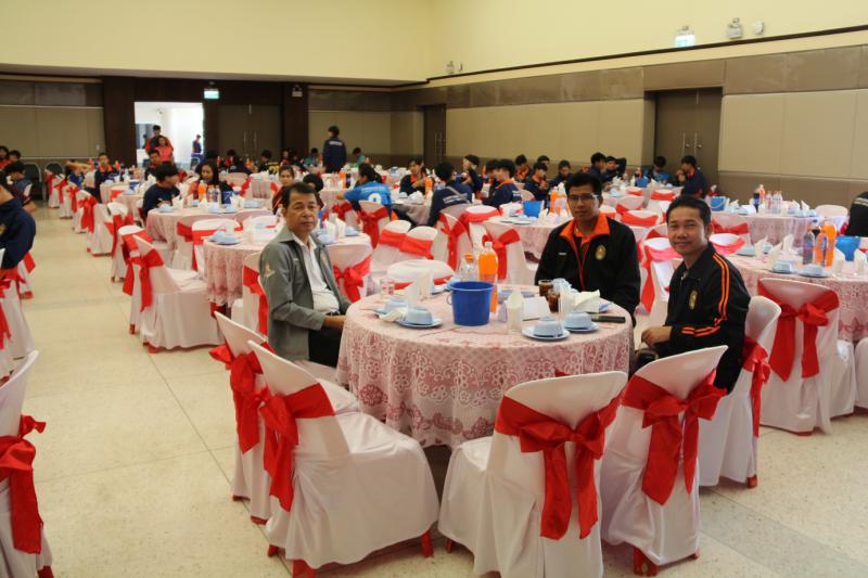 1. งานเลี้ยงขอบคุณ ผู้จัดการทีม ผู้ฝึกสอน ผู้ช่วยผู้ฝึกสอนและนักกีฬา