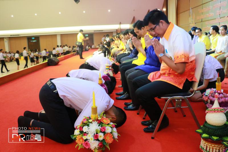 2. พิธีไหว้ครู 2562 น้อมจิตวันทา บูชาคุณครู กตัญญูกตเวที