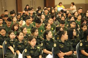 16. ปฐมนิเทศและรับรายงานตัวนักศึกษาวิชาทหาร ประจำปีการศึกษา 2562