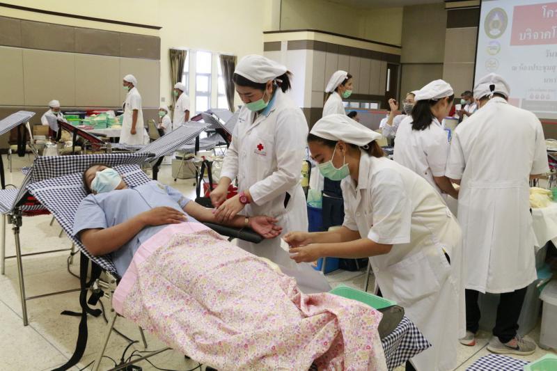 3. โครงการราชภัฏร่วมจิต บริจาคโลหิต ต่อชีวิตเพื่อนมนุษย์ ปีการศึกษา 2563