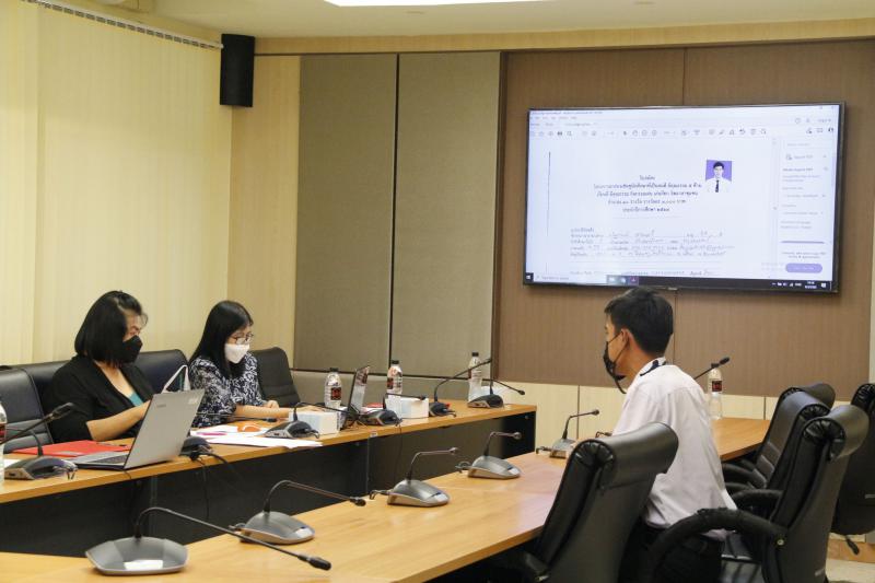 3. การสัมภาษณ์ทุนรางวัลยกย่องเชิดชูนักศึกษาที่เป็นคนดีมีคุณธรรม 5 ด้าน