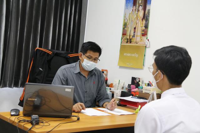 2. การสัมภาษณ์ทุนรางวัลยกย่องเชิดชูนักศึกษาที่เป็นคนดีมีคุณธรรม 5 ด้าน