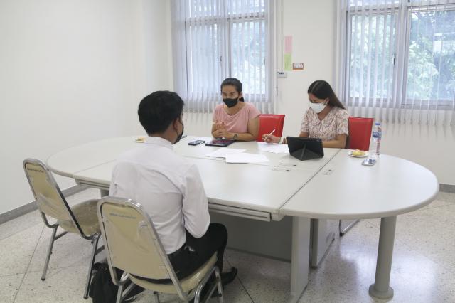 1. การสัมภาษณ์ทุนนักศึกษาความประพฤติดี มีค่านิยมหลัก ปีการศึกษา 2565