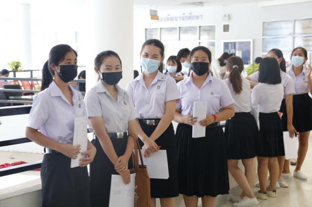 2. การสัมภาษณ์ทุนนักศึกษาความประพฤติดี มีค่านิยมหลัก ปีการศึกษา 2565