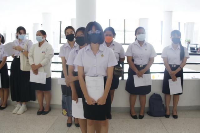 4. การสัมภาษณ์ทุนนักศึกษาความประพฤติดี มีค่านิยมหลัก ปีการศึกษา 2565