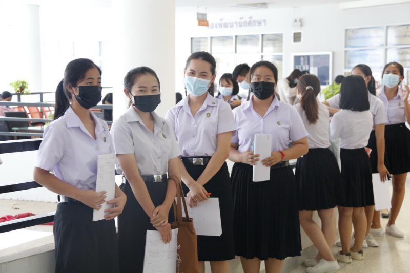 2. การสัมภาษณ์ทุนนักศึกษาความประพฤติดี มีค่านิยมหลัก ปีการศึกษา 2565