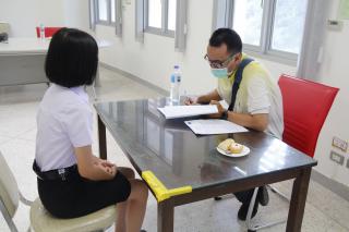 18. การสัมภาษณ์ทุนนักศึกษาความประพฤติดี มีค่านิยมหลัก ปีการศึกษา 2565