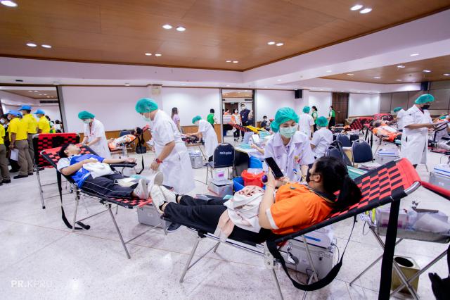 1. โครงการราชภัฏร่วมจิต บริจาคโลหิต ต่อชีวิตเพื่อนมนุษย์ ปีการศึกษา 2/2565