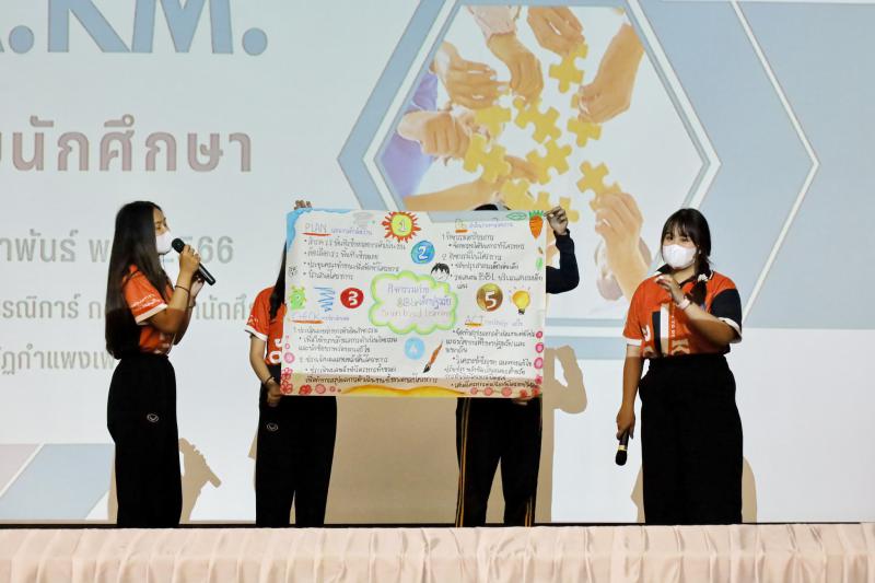 2. โครงการส่งเสริมการประกันคุณภาพการศึกษา QA.KM. สำหรับนักศึกษา ปีการศึกษา 2565