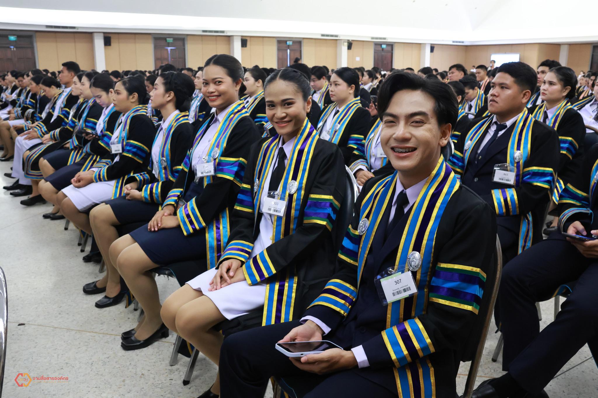 1. พิธีฝึกซ้อมรับพระราชทานปริญญาบัตร ประจำปีการศึกษา 2567