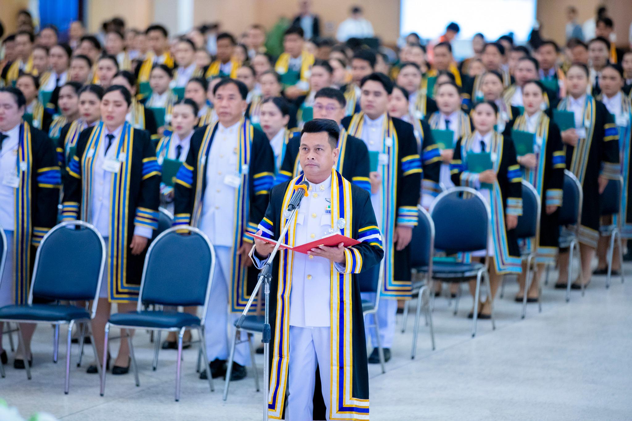 4. พิธีฝึกซ้อมรับพระราชทานปริญญาบัตร ประจำปีการศึกษา 2567