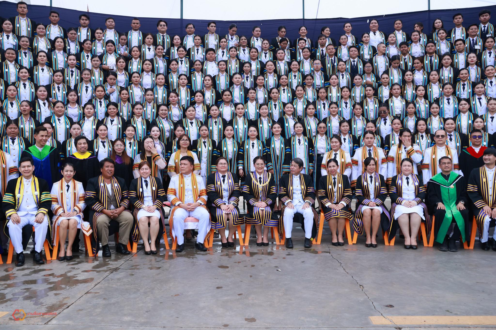 พิธีฝึกซ้อมรับพระราชทานปริญญาบัตร ประจำปีการศึกษา 2567