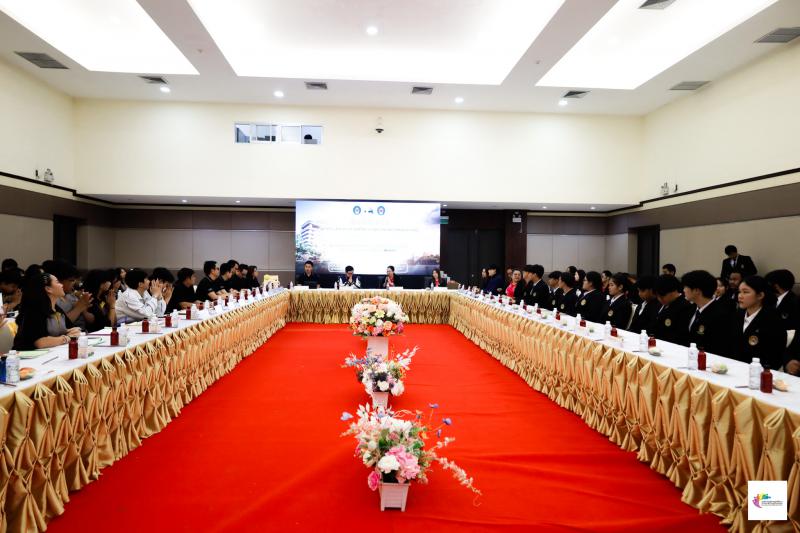 3. ต้อนรับคณะศึกษาดูงานจาก มหาวิทยาลัยราชภัฏจันทร์เกษม แลกเปลี่ยนเรียนรู้ การสร้างนวัตกรรมชุมชน ด้วยกระบวนการวิศวกรสังคม