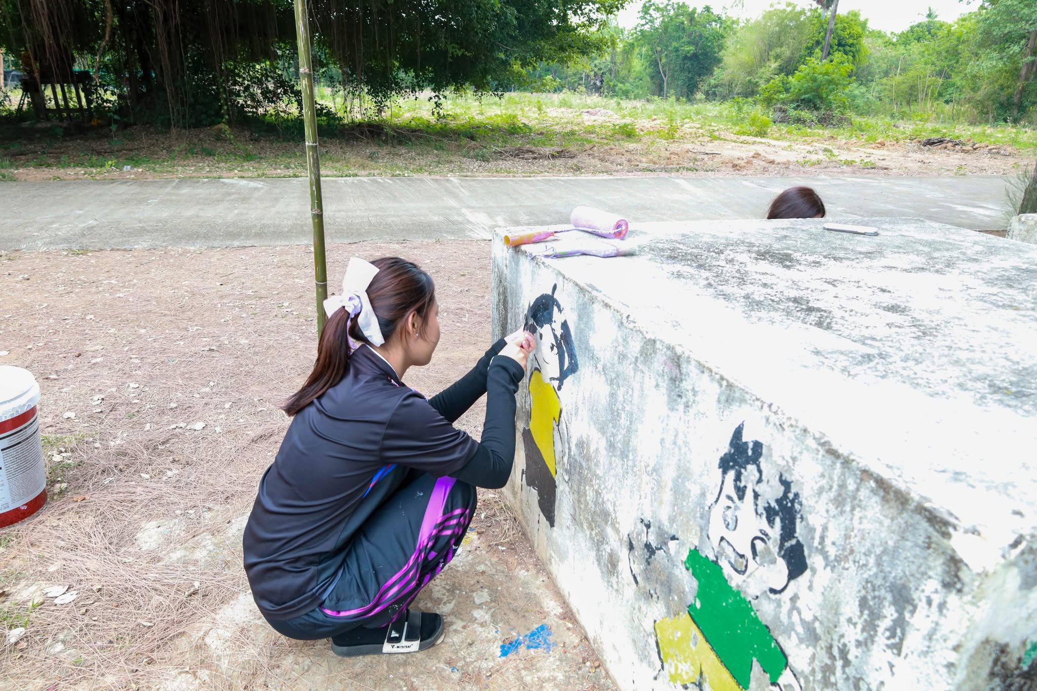 1. โครงการราชภัฏจิตอาสา เติมฝัน แต้มสี ทำความดีด้วยหัวใจ ครั้งที่ 11